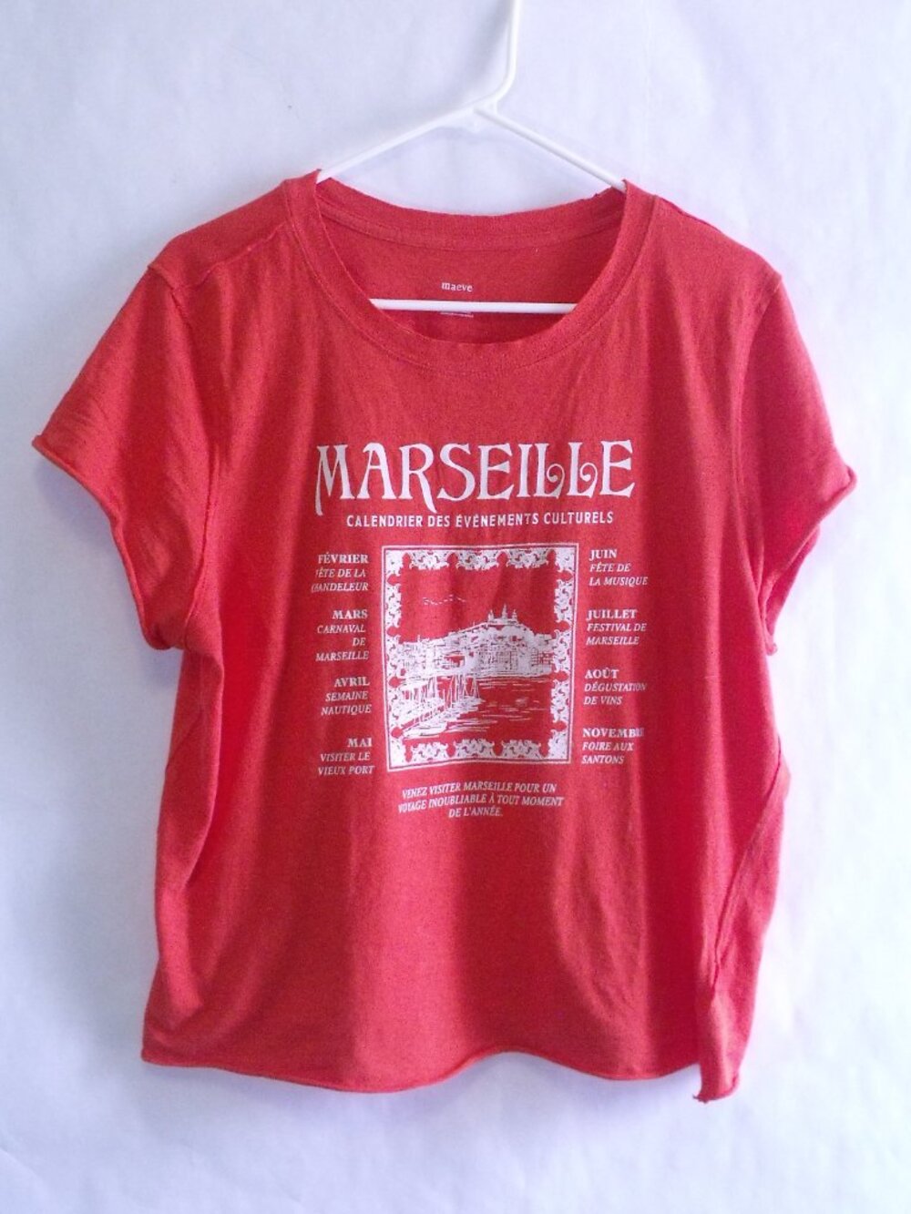 Maeve Red Marseille Top